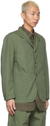 Engineered Garments Green Ripstop Shirt