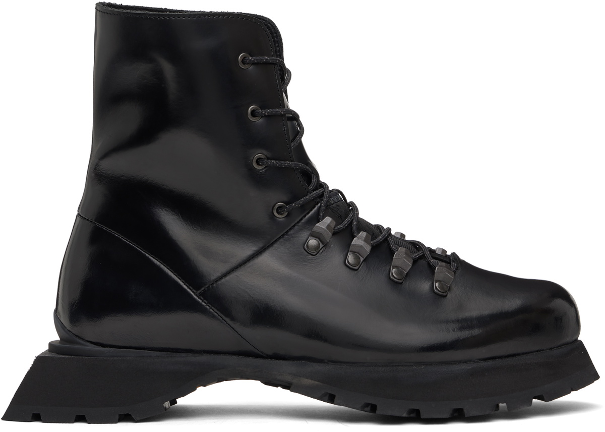 DEMON Black Poyana High Boots