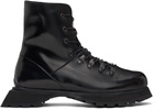 DEMON Black Poyana High Boots