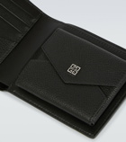 Givenchy - 4G grained leather bifold wallet