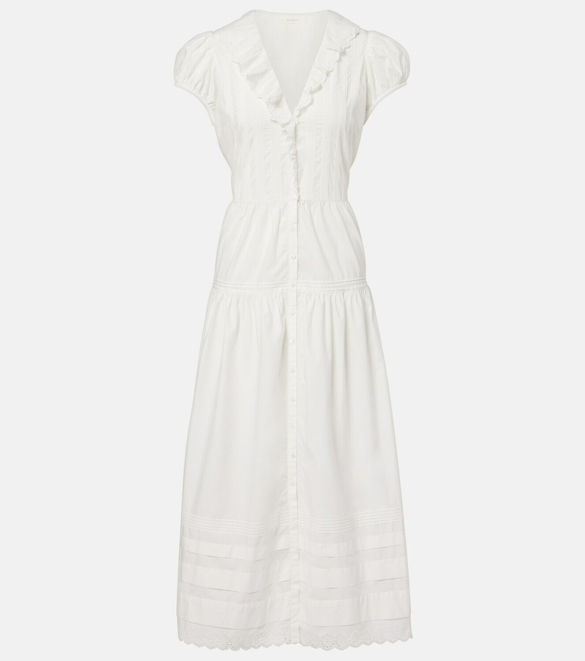 Dôen Eliette cotton midi dress