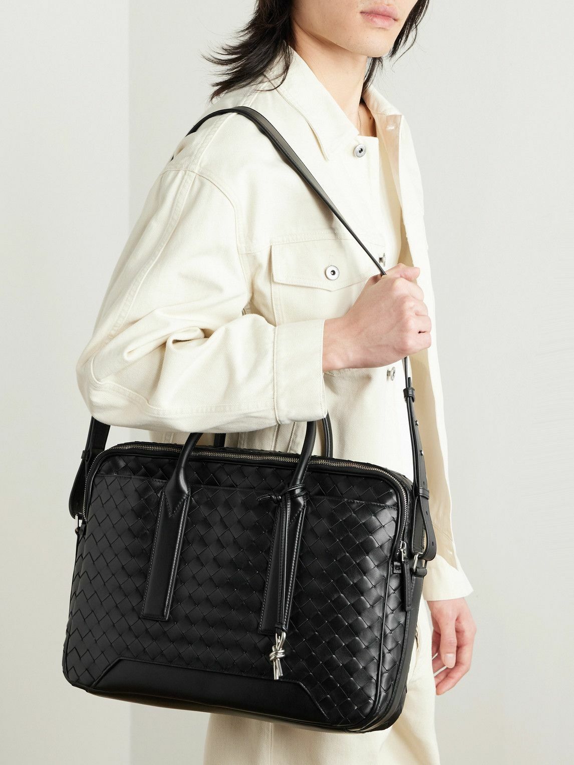 Bottega Veneta - Intrecciato Leather Briefcase