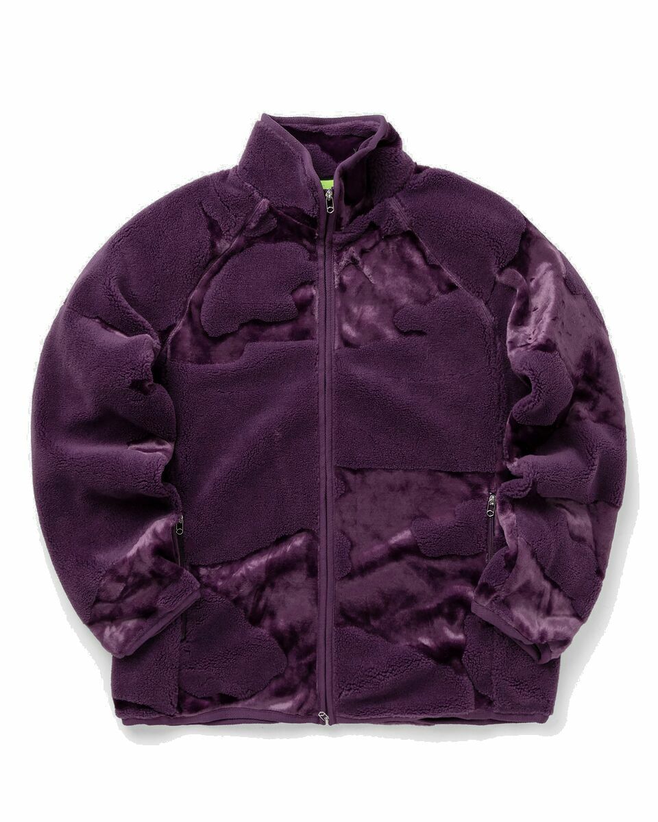 Photo: New Amsterdam Cow Full Zip Purple - Mens - Fleece Jackets
