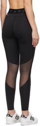 adidas Originals Black Mesh Adicolor 3-Stripe Leggings
