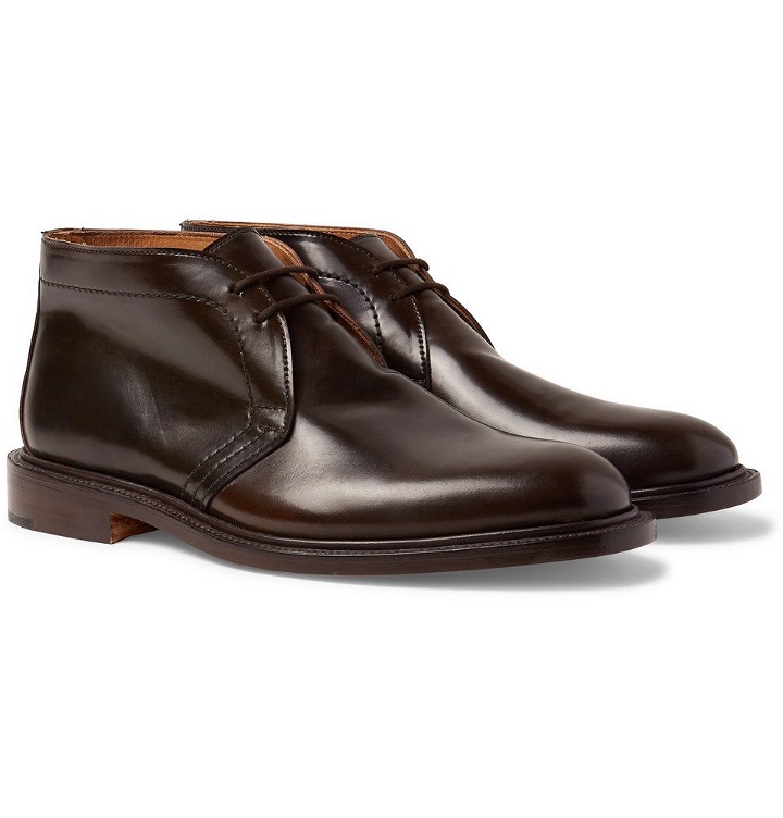 Photo: Tricker's - Polo Leather Chukka Boots - Men - Dark brown