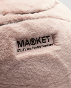 Market Smiley Sherpa Basketball Pillow Pink - Mens - Home Deco