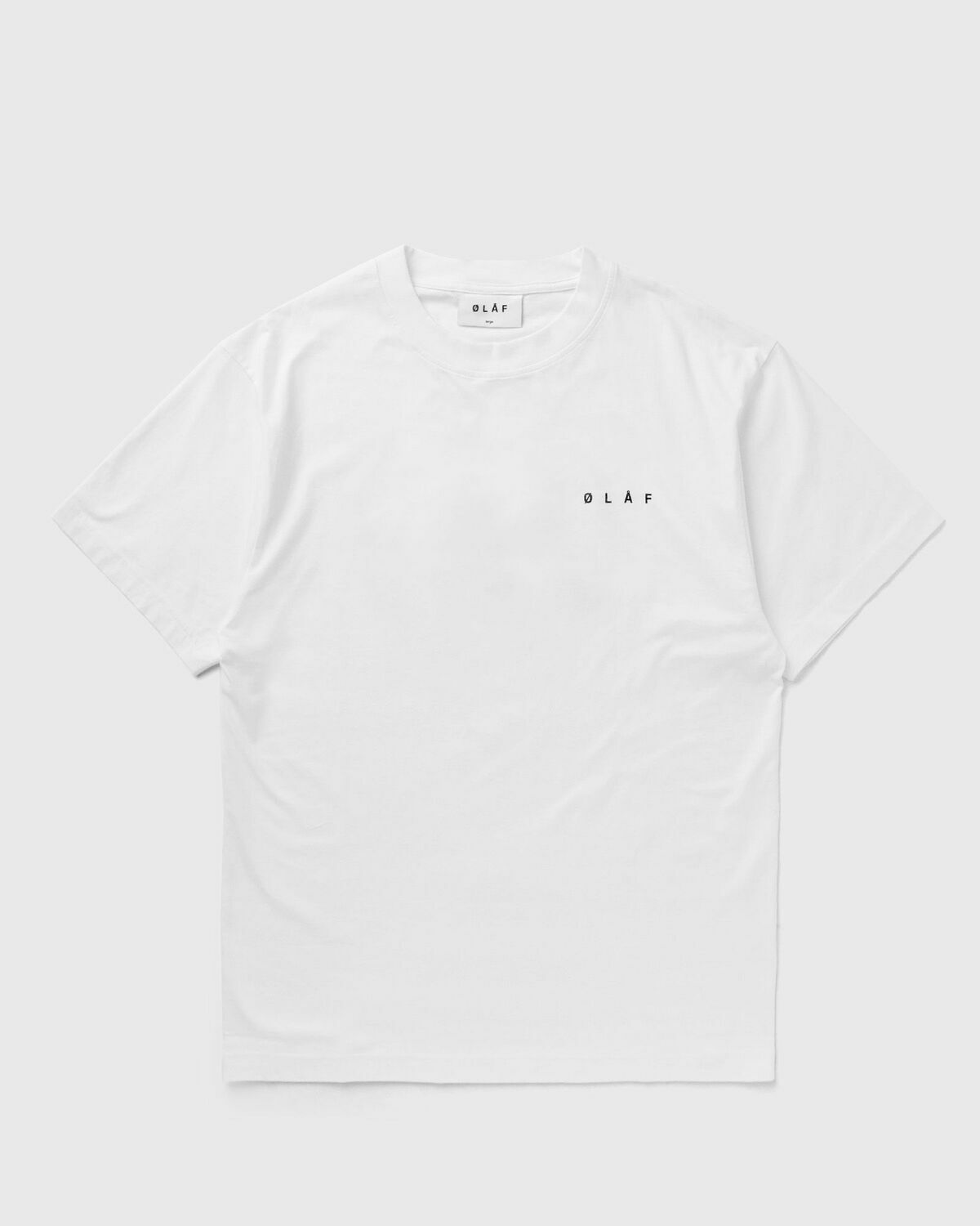 ølåf Face Tee White Shortsleeves