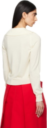 Comme des Garçons Girl Yellow Intarsia Sweater