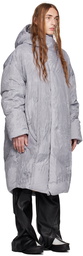 A. A. Spectrum Gray Minerex Down Coat