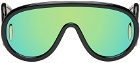 LOEWE Black Wave Mask Sunglasses