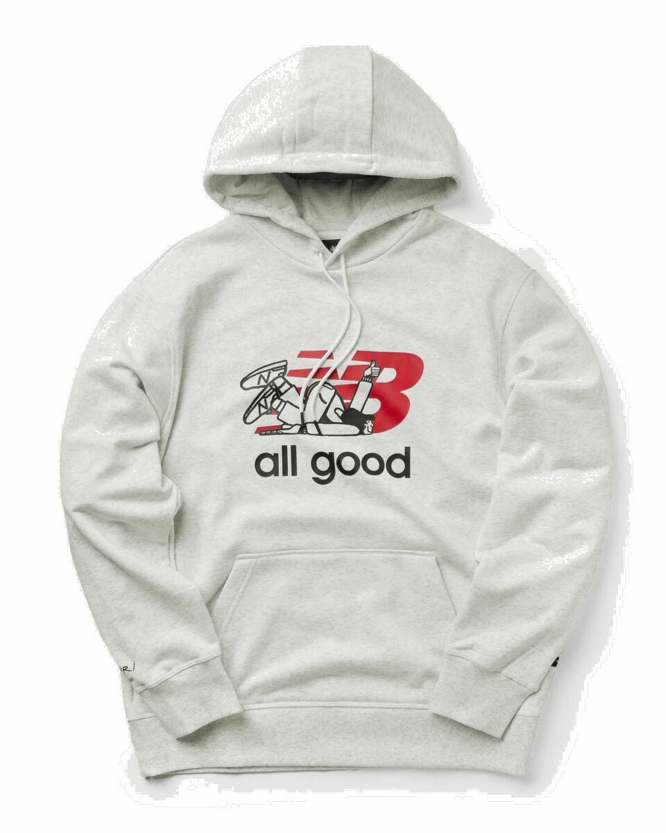 Photo: New Balance Athletics Seb Curi Hoodie White - Mens - Hoodies