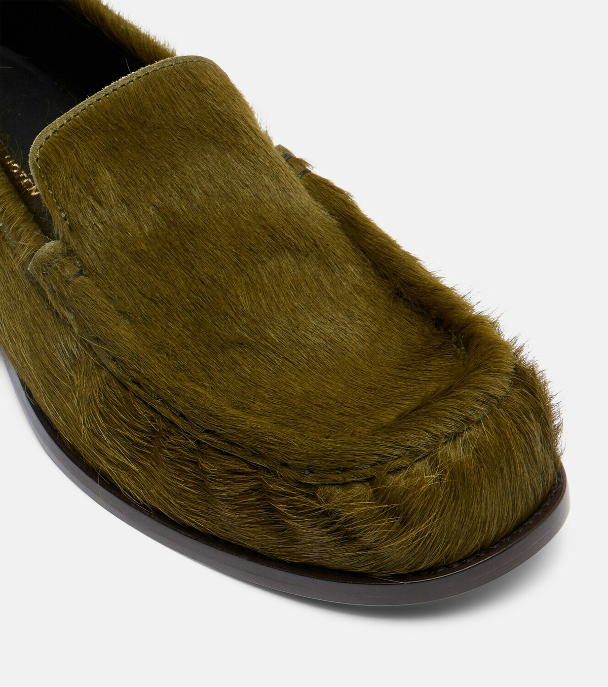Dries Van Noten Calf hair loafers