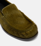 Dries Van Noten Calf hair loafers