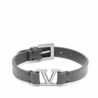 Valentino Men's Signature Bracelet in Nero