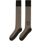 Gucci Multicolor Wool Interlocking G Socks