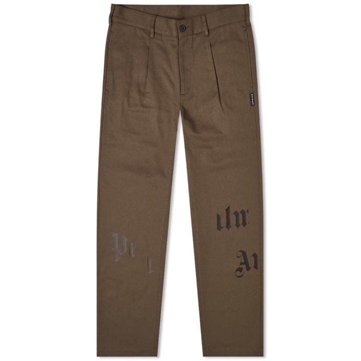 Photo: Palm Angels Broken Logo Military Chino