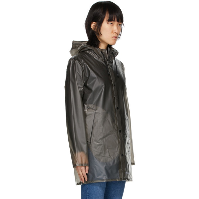 Stutterheim Grey Transparent Raincoat Stutterheim