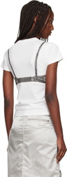 VAQUERA Off-White Bra T-shirt