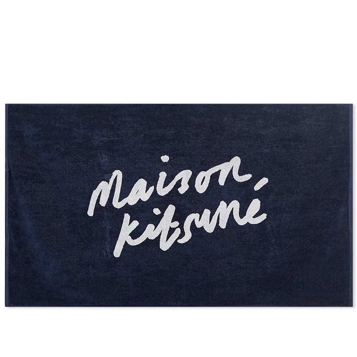 Photo: Maison Kitsuné Parisien Beach Towel
