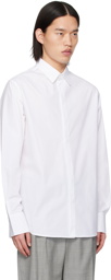 Mark Kenly Domino Tan Studio White Salomon Shirt