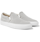 Common Projects - Suede Slip-On Sneakers - Gray