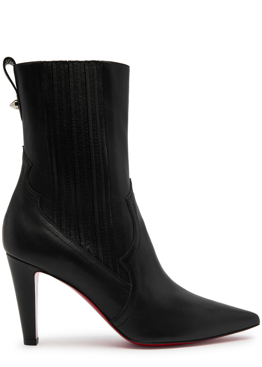 ショートブーツ・ブーティ Dolly Booty Alta 160 leather platform boots Dolly Booty Alta 160 leather platform boots in black