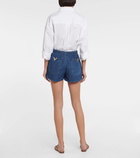 Valentino Drawstring denim shorts