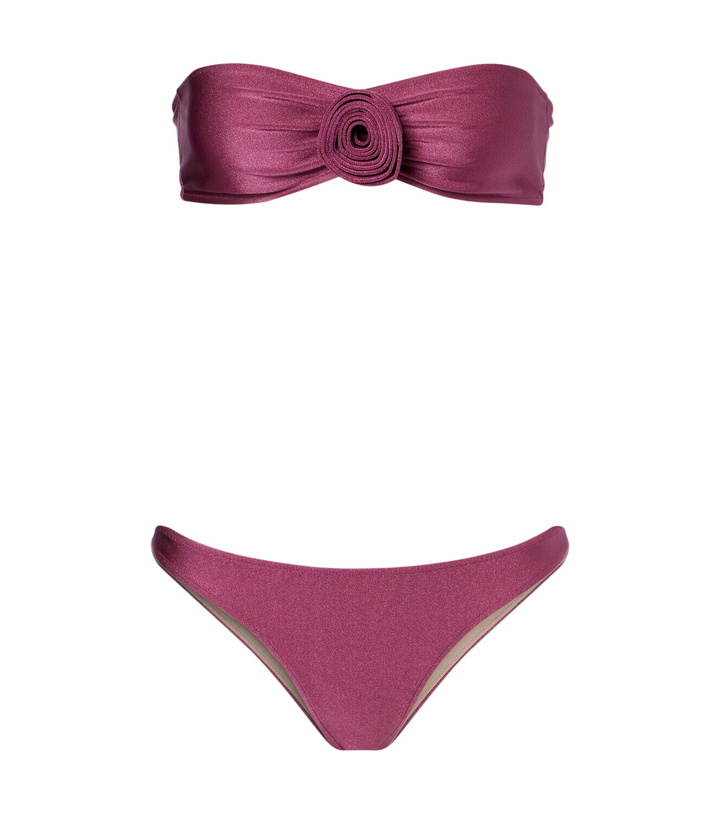 Photo: Adriana Degreas Floral-appliqué bikini