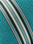 Loro Piana - Striped Webbing-Trimmed Cotton-Terry Beach Pillow