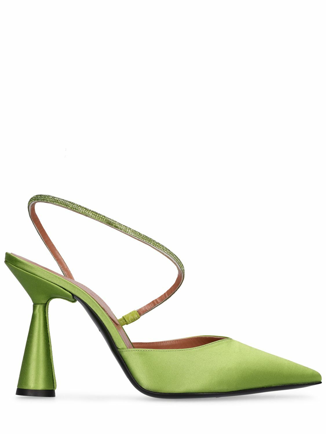 D'ACCORI - 100mm Saturn Satin Pumps
