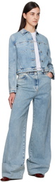 Lanvin Blue Short Denim Jacket