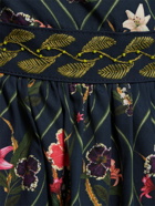 AGUA BY AGUA BENDITA Manzanilla Printed Cotton Mini Dress
