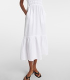 Velvet Rivelle cotton gauze midi dress