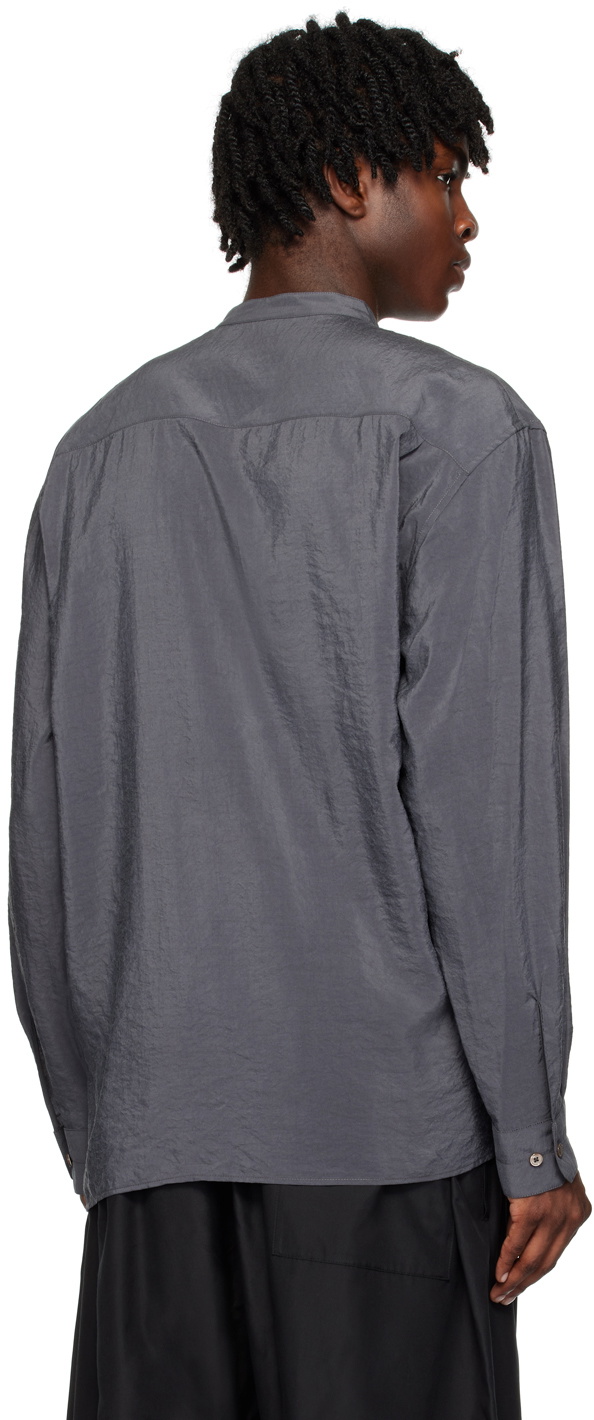 LEMAIRE Gray Twisted Shirt Lemaire