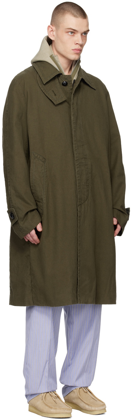 sacai Khaki Surge Coat Sacai