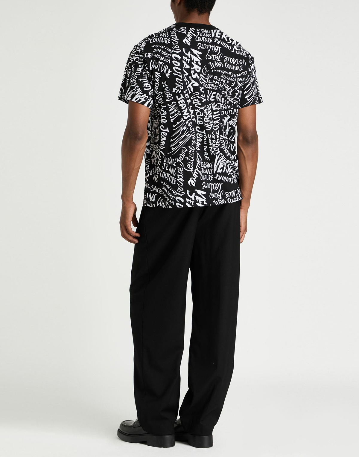Versace Jeans Couture Mens T-shirt in Black
