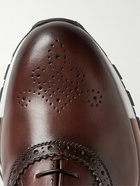 Berluti - Fast Track Leather Sneakers - Brown