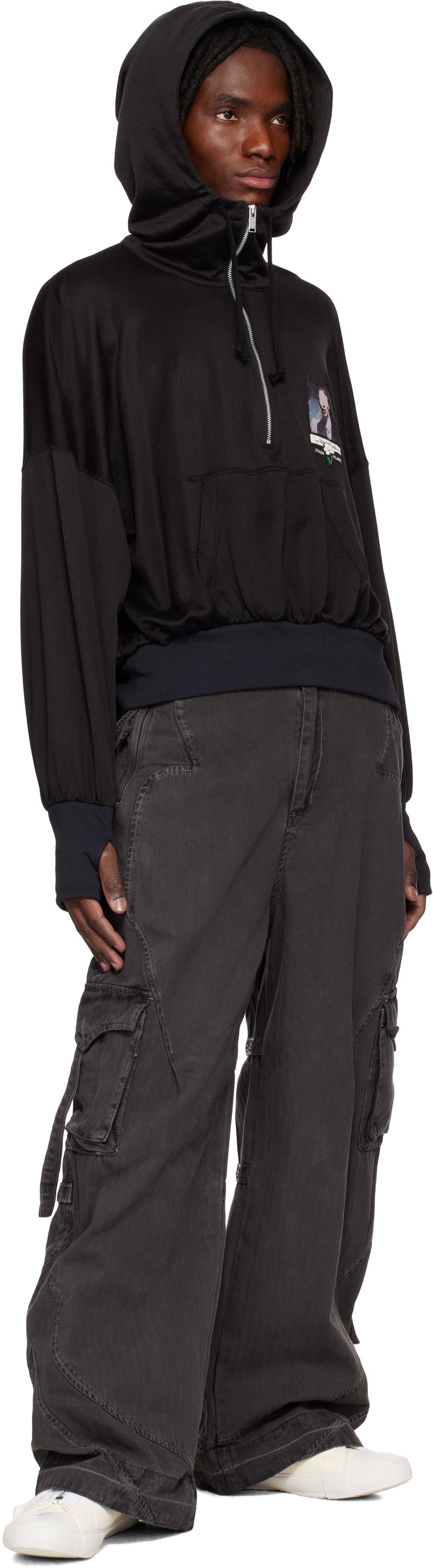 UNDERCOVER Black UC1E4807 Hoodie