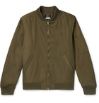 A.P.C. - Gaston Shell Bomber Jacket - Green