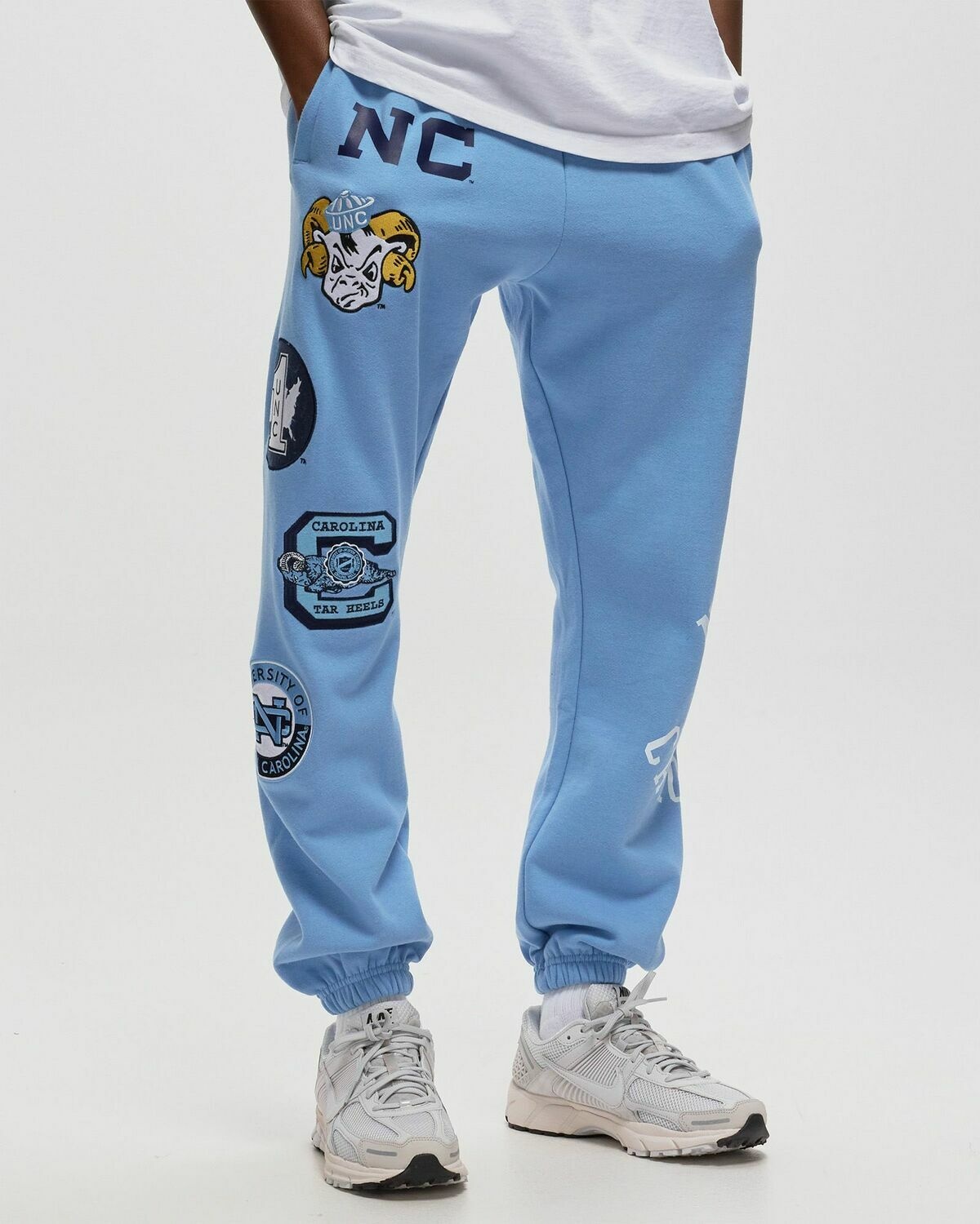 Mitchell & Ness Ncaa City Collection Fleece Pants North Carolina Blue - Mens - Sweatpants/Team Pants