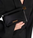 Jacquemus La Petite Pochette Rond Carré leather clutch