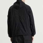 Stone Island Men's Ultralight Nylon Stretch-TC Hooded Jacket in Navy Blue