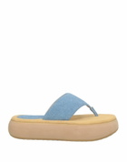 Osoi Womens Thong sandal in Blue