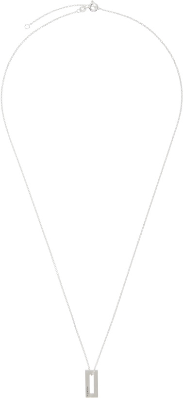 Photo: Le Gramme Rectangle 'le 1.5g' Necklace
