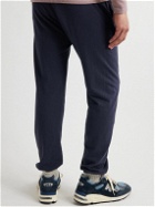 Jungmaven - Alaska Tapered Hemp and Merino Wool-Blend Jersey Sweatpants - Blue