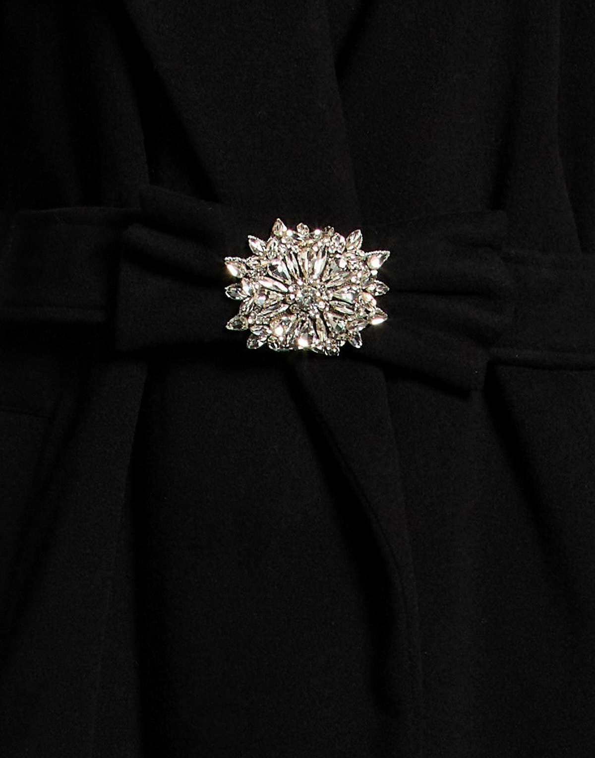 Chiara Boni La Petite Robe Womens Coat in Black