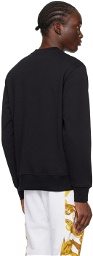 Versace Jeans Couture Black Magazine Sweatshirt