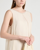 Peserico Womens Mini dress in Beige