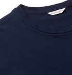 Orlebar Brown - Sammy Striped Cotton-Jersey T-Shirt - Men - Navy