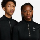 Nike x Patta Half Zip Long Sleeve in Black